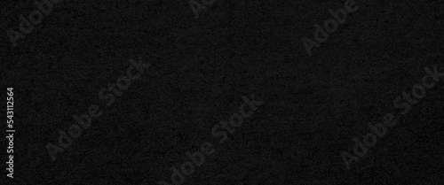 Dark grey black slate background or texture, panorama of dark grey black slate background, black cotton fabric texture background, seamless pattern of natural textile.