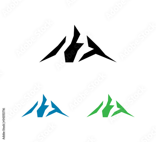Vector Simple Mountain Logo