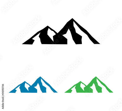 Vector Simple Mountain Logo