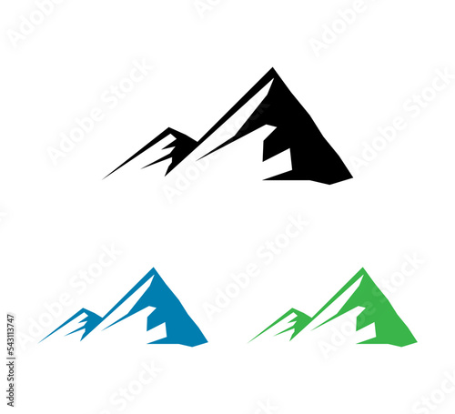 Vector Simple Mountain Logo