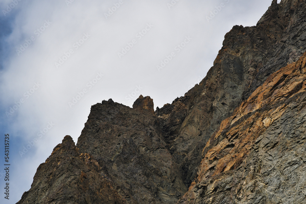 Fototapeta premium Thang Zero Point, Ladakh (India)