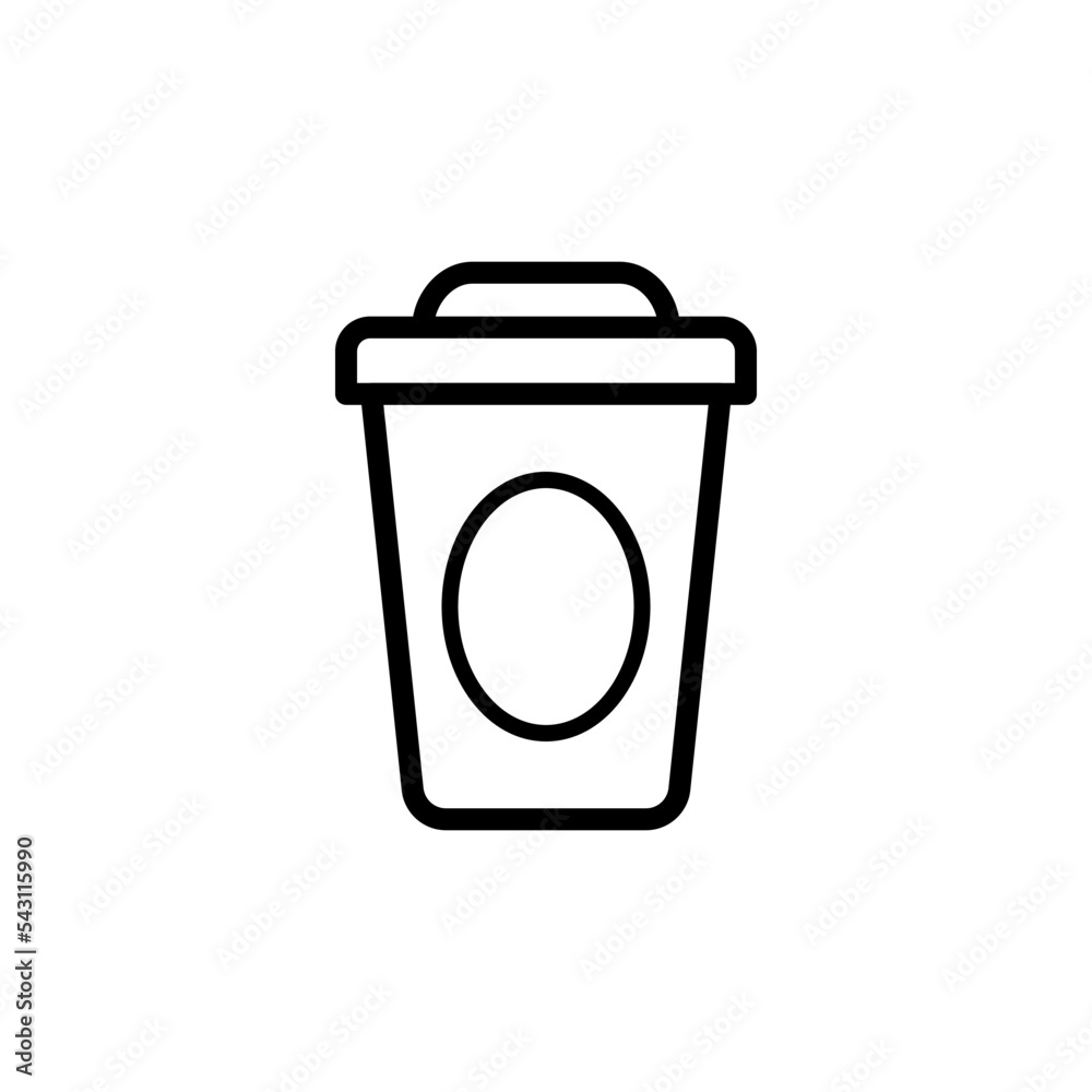 coffee cup , icon, vector, template, flat, symbol coffee cup , icon, vector, template, flat, symbol