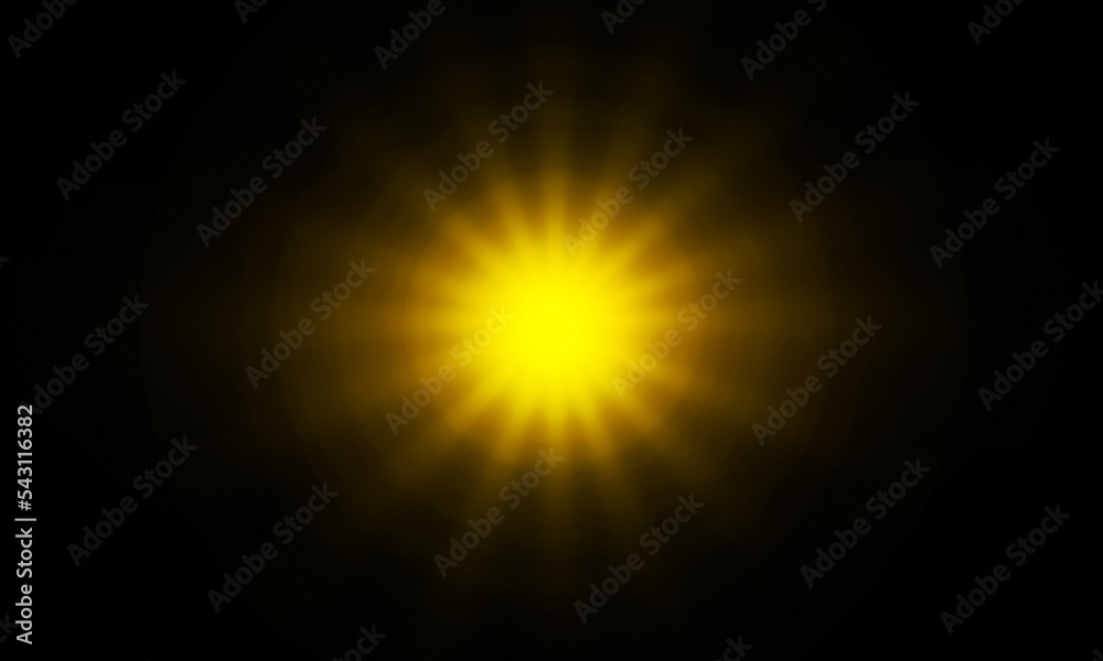 Fototapeta premium Light flare. Glowing light explodes. Light effect. ray. shining sun bright flash. Special lens flare light effect. 