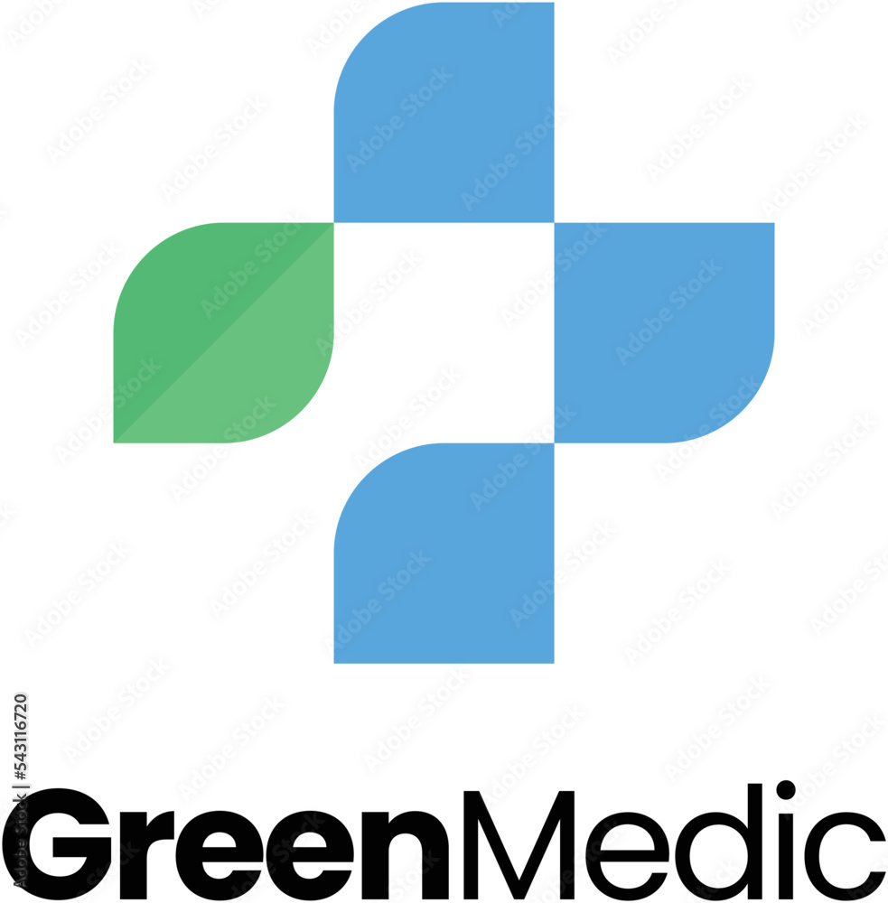 Cross Medical Symbol Suitable for Health Business or Medical Clinic Company Design Logo Vector
