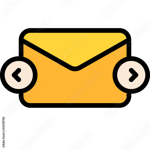 preview email communication management icon