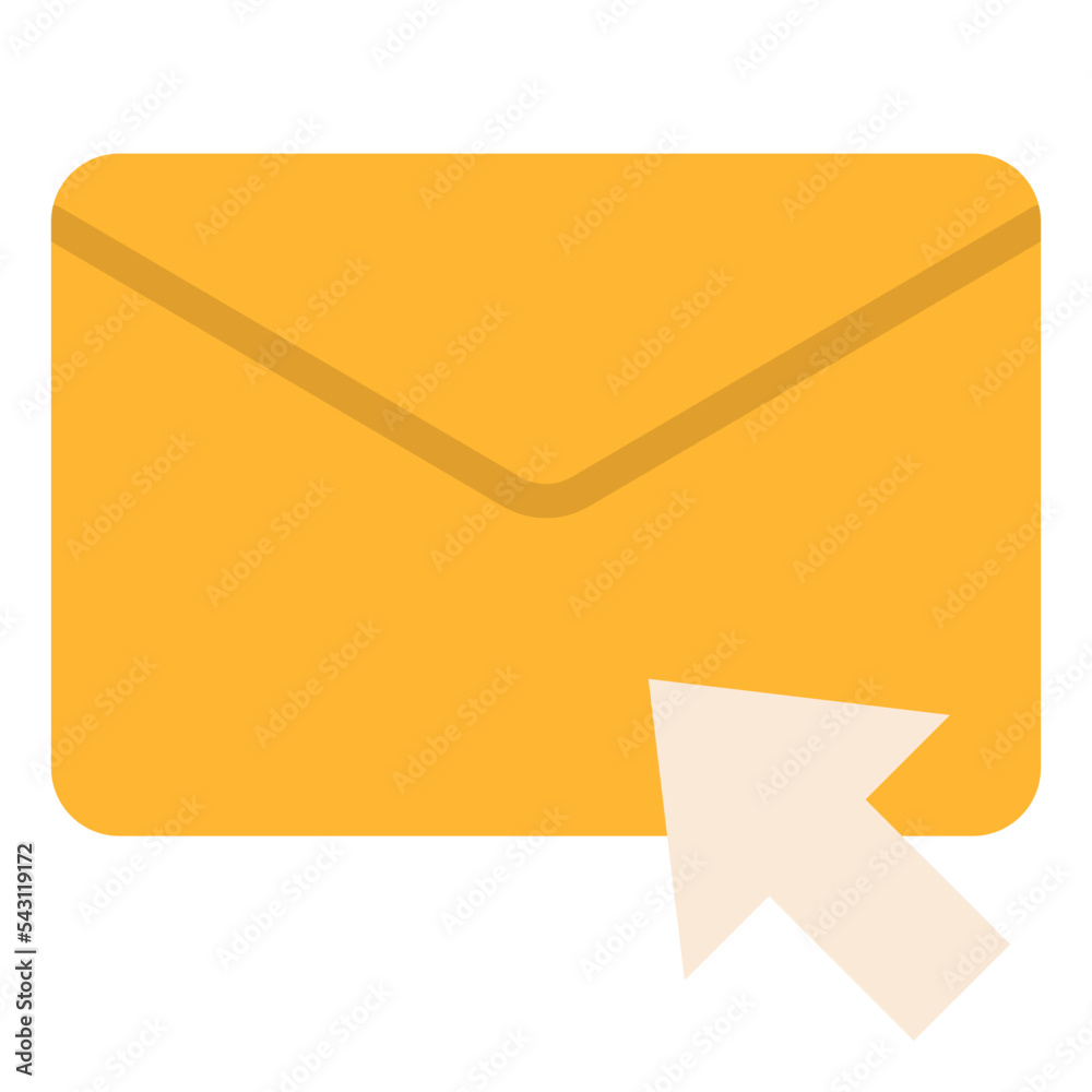 click email communication management icon click email communication management icon