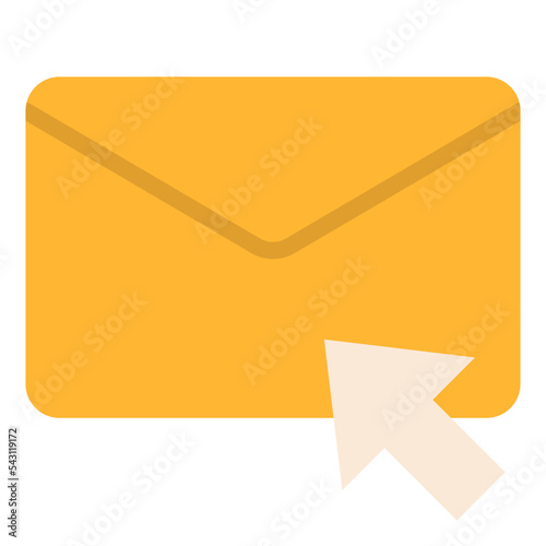 Free Download click email communication management icon - GFXLoad