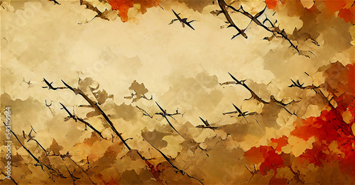 Autumn backdrop