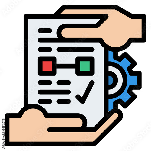 deliver design thinking practical process knowledge icon