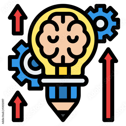 design thinking design thinking practical process knowledge icon