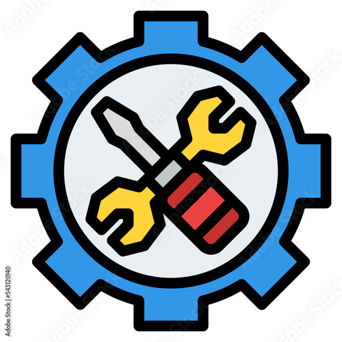 fix repair design thinking practical process knowledge icon