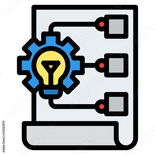 implementation design thinking practical process knowledge icon