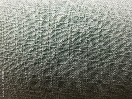 Gray cloth texture with micropores. macro photo