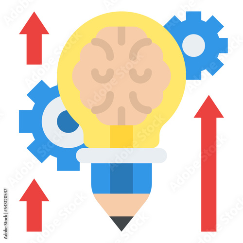 design thinking design thinking practical process knowledge icon