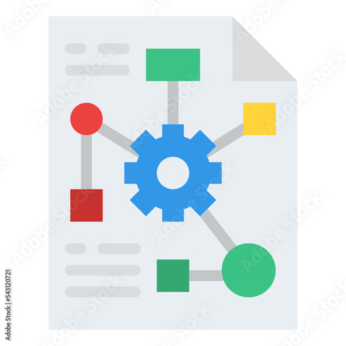 scheme design thinking practical process knowledge icon