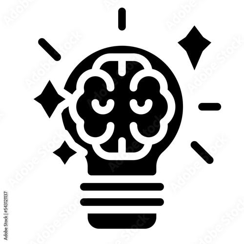idea design thinking practical process knowledge icon