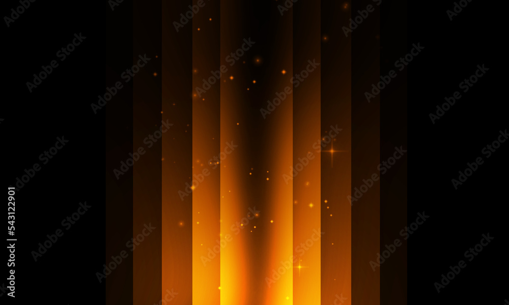 Curve light effect, bright light, ray of light.Light flare. Glowing