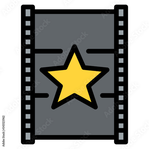 favorite movie movie cinema entertain free time icon