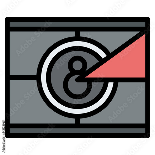 film countdown movie cinema entertain free time icon
