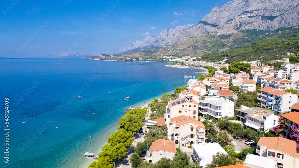 The Tucepi Riviera is a part of the Croatian coast of the Adriatic Sea.
