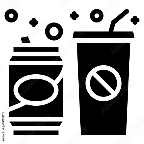 drink movie cinema entertain free time icon