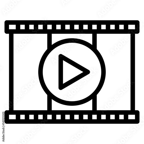 recent movie movie cinema entertain free time icon