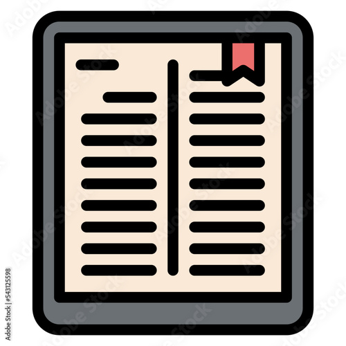 ebook document icon