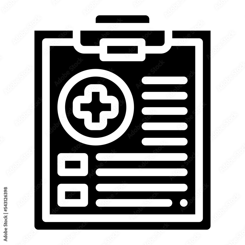 medical record document icon medical record document icon