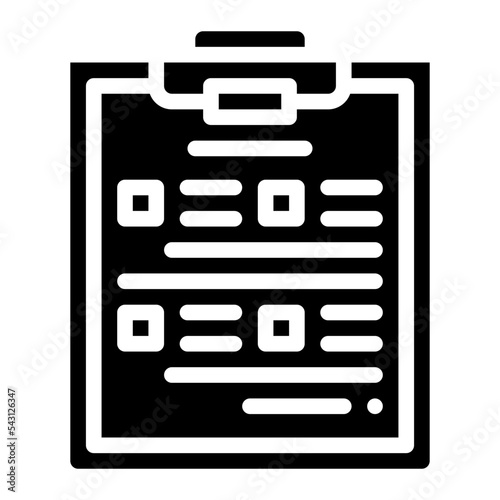 exam document icon