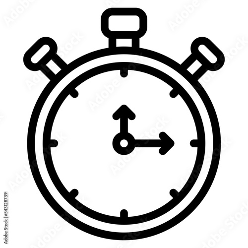 stop date time schedule icon