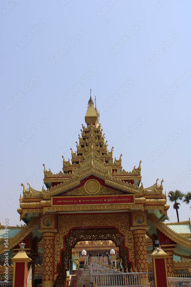 The Global Vipassana Pagoda is a Meditation dome hall with a capacity to seat around 8,000 Vipassana meditators near Gorai, north-west of Mumbai city.