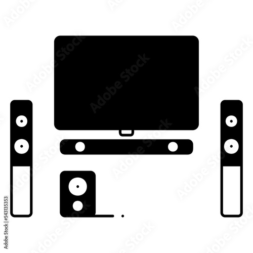 Glyph Home theatre room
