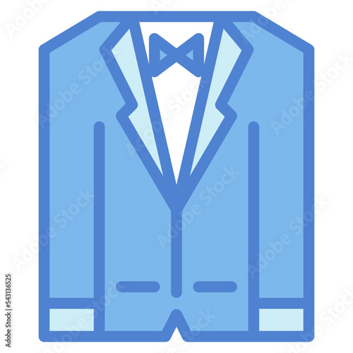 tuxedo two tone icon style