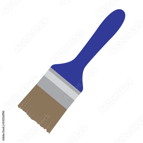 Brush for painting asset vector illustration