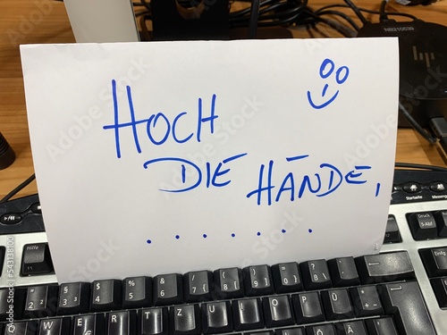 Hoch die Hände