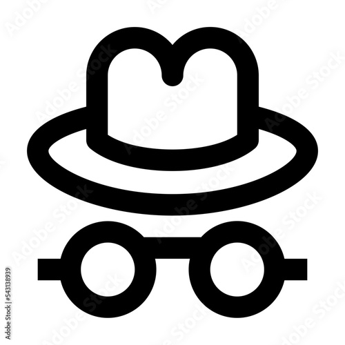 Icon Detective With Style Outline