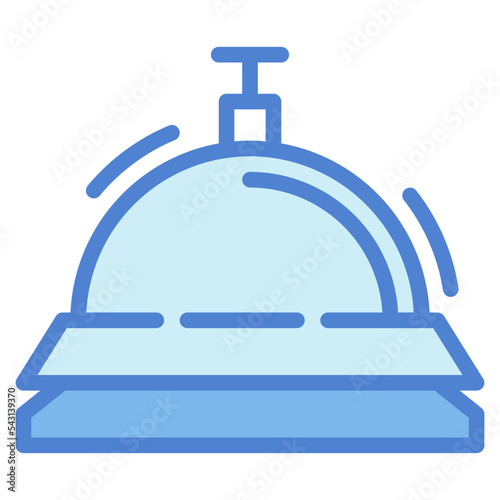 bell two tone icon style