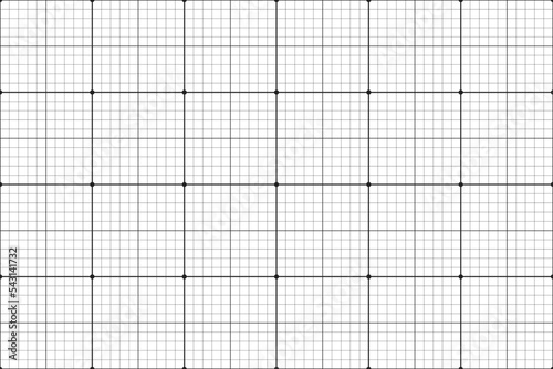 graph paper. seamless pattern. school background. grey millimeter grid. technical vector