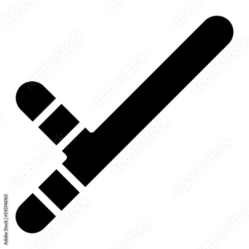 baton glyph icon