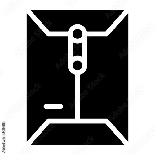 classified glyph icon