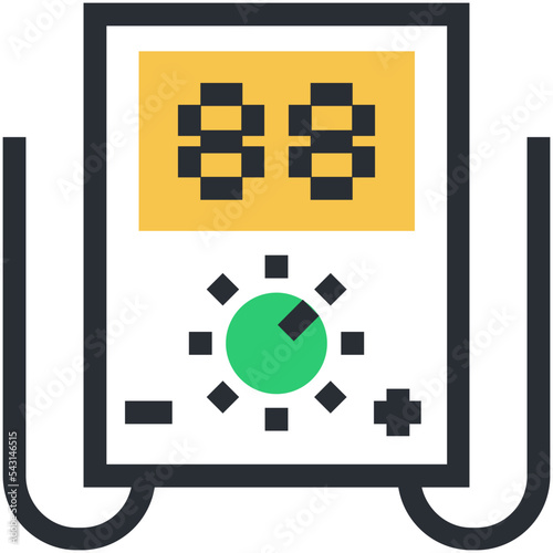 Ammeter Vector Icon
