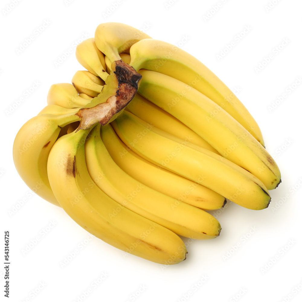 Banana isolated on white background
