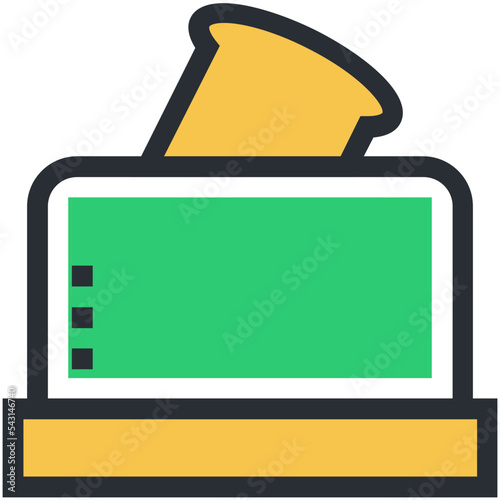 Toaster Vector Icon