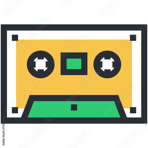 Cassette Vector Icon