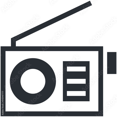 Radio Vector Icon