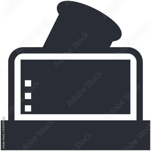 Toaster Vector Icon