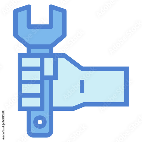 settings two tone icon style