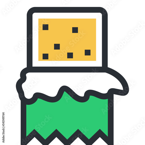 Toffee Vector Icon