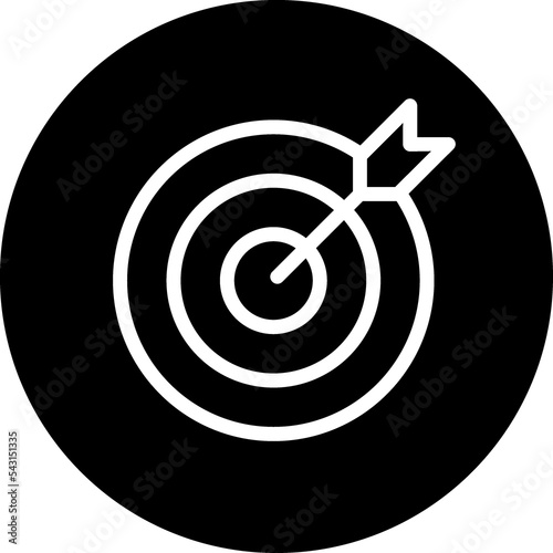 Goal, mision, aim symbol