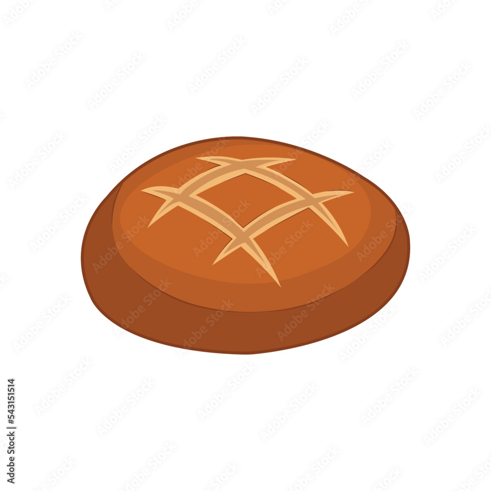 Obraz premium Tasty cookies vector. Design elements for print, card, poster, banner, and fabric. Vector illustration. 